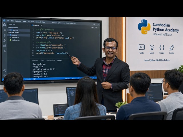 Lesson 01: Python Basics Song | Learn Variables, Data Types, Input and Output Step by Step