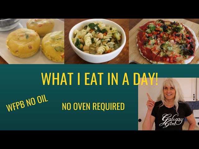 3 WFPBNO Recipes - No Oven Needed! See What I Eat in a Day!