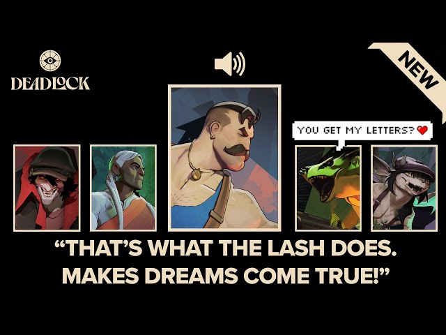 All New LASH Hero Interactions (PATCH UPDATE) | Valve's DEADLOCK
