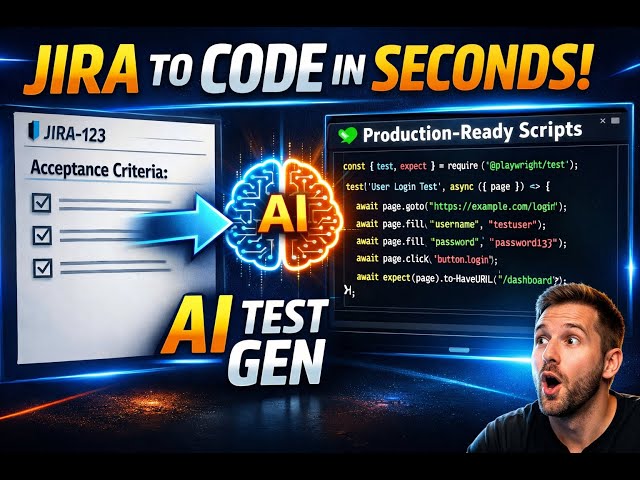Revolutionizing Automation: AI-Powered Playwright Test Generation with Jira Integration