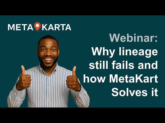 Why Lineage Still Fails — and What Modern Metadata Platforms Must Do About It