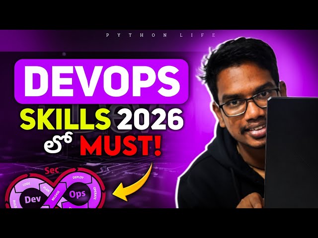 2026 DevOps Roadmap in Telugu 