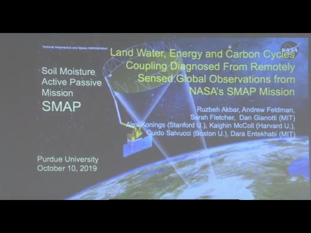 Neil Armstrong Distinguished Visiting Fellow: Dara Entekhabi, MIT