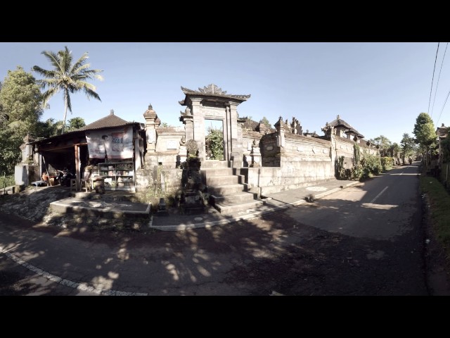 360 video: Tegallalang Temple, Bali, Indonesia