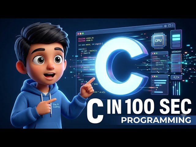🚀 C Programming in 100 Seconds