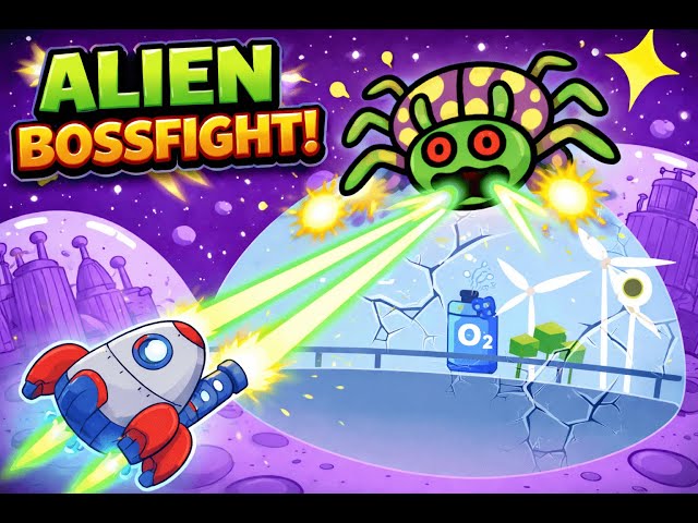 Alien Bossfight Game Demo | Scratch Game Tutorial