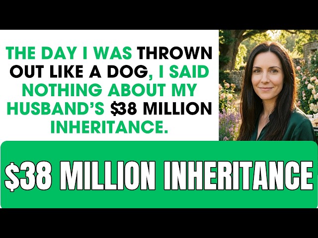 The day I was thrown out like a dog, I said nothing about my husband’s $38 million inheritance.