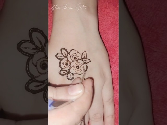 mehndi | mehandi | mehendi | mehandi design | simple mehndi design | back hand mehndi design‪
