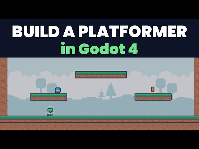 Make a 2D Platformer in Godot 4 - Complete Beginner Tutorial (GDScript, Godot 4.7)