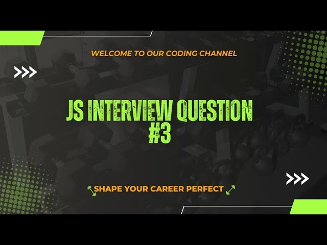 JavaScript Interview Question #3 🔥 | What is the Output of false == '0'?