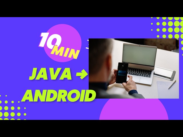 Java for Android in 10 Mins  Build Your First App FAST!  Beginner 2026 Guide