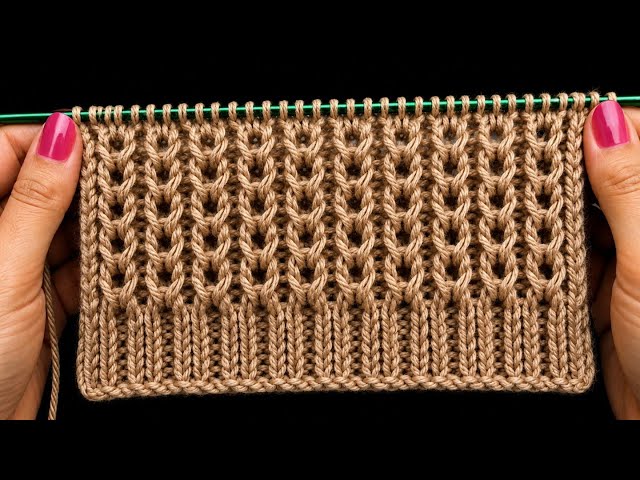 सिर्फ एक सिलाई का डिजाइन। Knitting pattern for Sweater design-cardigan. Sweater ka design. Knitting.