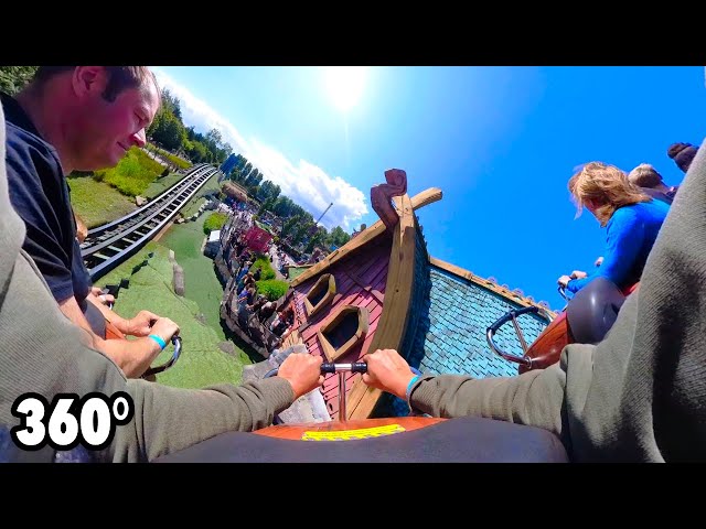 De Grote Golf (Plopsaland De Panne) - VR ONRIDE - 360° Disk'O Coaster POV