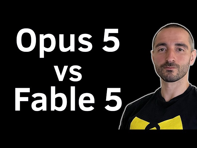 Opus 5 vs Fable 5 - Frontier Coding & Agentic Model? | Coding with Claude Code, UI, Backend Game Dev