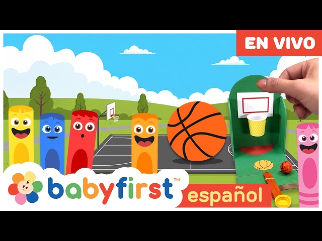 Colores en español | La Magia de la Pandilla de Colores | Canciones Infantiles | BabyFirstTV Español
