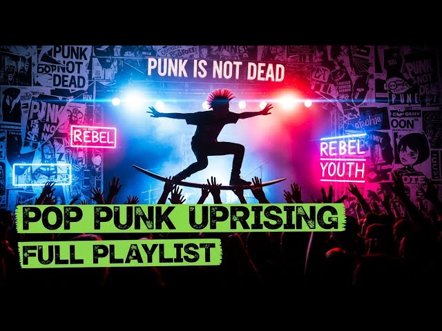 Pop Punk Uprising Loud Playlist | Punk Rock Energy Inspired by The Offspring and Paramore Style