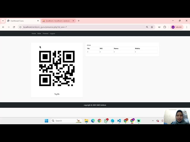 Membuat Panel Guru 