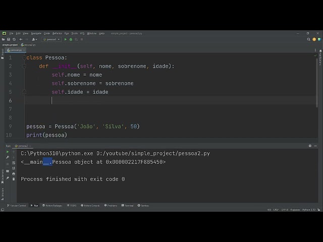 427 - Representação em string de uma instância de uma classe em Python