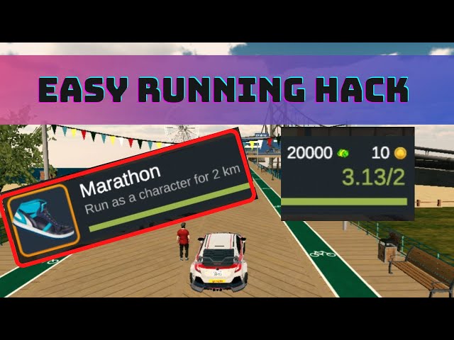 How to do  EASY Marathon Task Achievement Hack! No cheats, no GG! | Car Parking Multiplayer