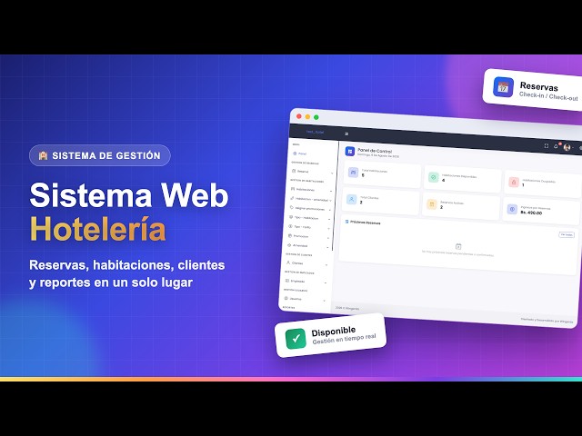 Sistema Web Hotelero (Spring boot + Angular)