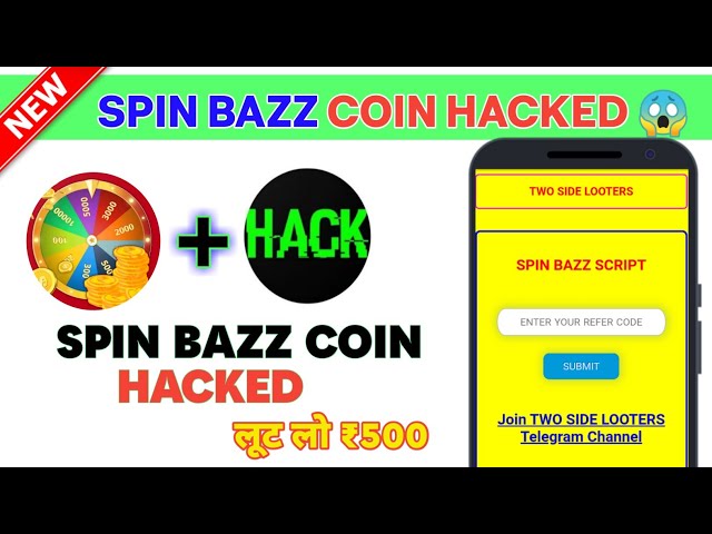 Spin Bazz Coin Adder Script || Spin Bazz Refer Script || Spin Bazz Coin Hack Trick || Hack Trick