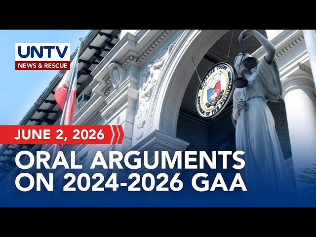 Live: Supreme Court oral arguments on 2024-2026 General Appropriations Act