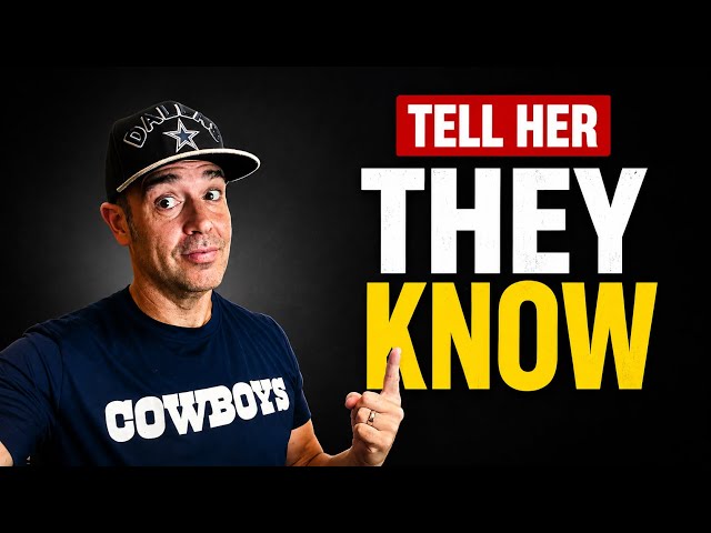 God said: TELL HER, They Know About You.