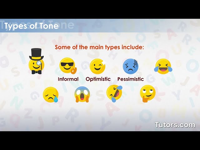 Tone | Definition, Types, and Examples