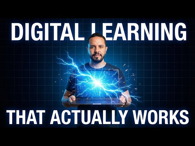 How to Design Digital Learning That Actually Works — Psychology & Strategy Explained