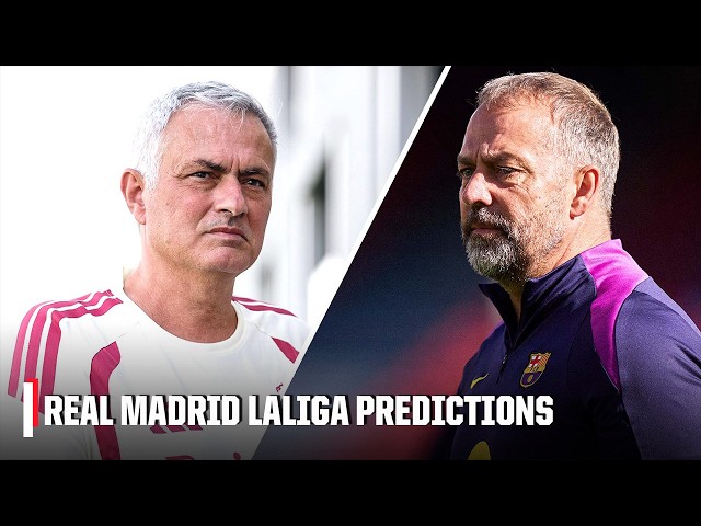 ‘They need to show FIGHT’ Real Madrid to beat Barcelona to LaLiga title? 👀 PREDICTIONS! | ESPN FC