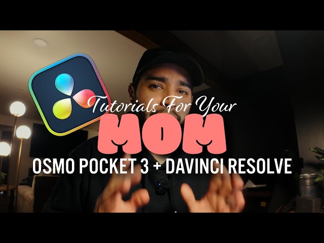 Davinci Resolve: Color Grade Osmo Pocket 3 DLOG M for Beginners