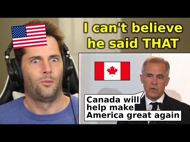 Mark Carney Just Made a VERY BOLD Pitch to the U.S. (American Reaction)