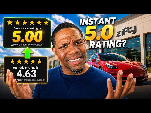 My Zifty Stats went from 4.63 to 5.0.. Overnight | Gig work ride a long