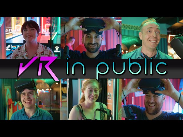 VR in Public | OhShape on Oculus Quest | Beat Saber 360°