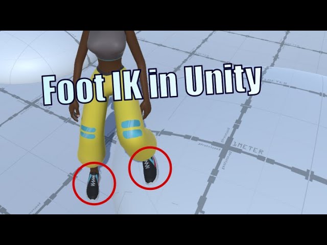 Creating Dynamic Character Movements with Foot Inverse Kinematics and Open-Source Code