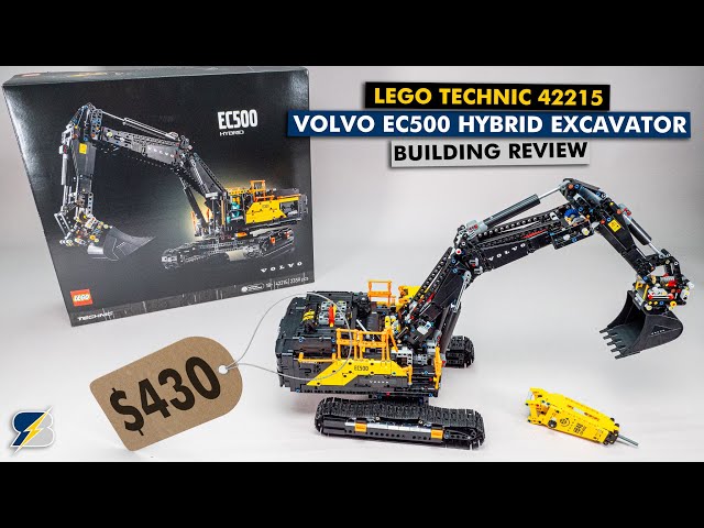LEGO Technic 42215 Volvo EC500 building review – overpriced or just misunderstood?
