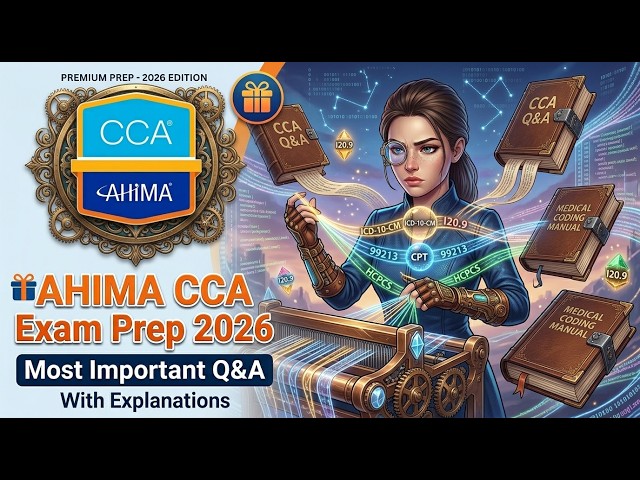 AHIMA CCA Exam Prep 2026 | Full Course Overview & Study Guide, Sections 1-6 Full Breakdown