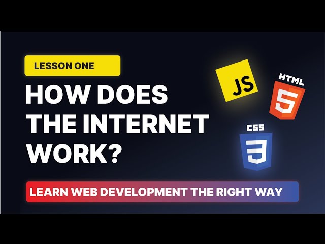 How does the internet work? | Learn Website development the right way