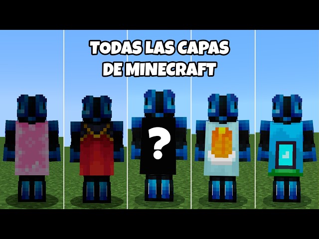 🔥 ALL EXCLUSIVE MINECRAFT CAPES (Java, Bedrock, and Shared) | Full History 2025