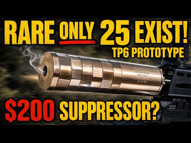 Does a suppressor this cheap actually sound good? Tested the Tuna Can 