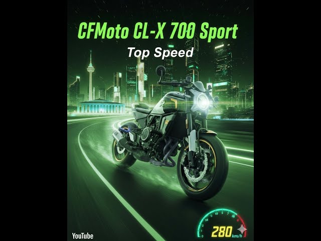 Şaşırtıcı Sonuç! | 693cc CFMoto CL-X 700 Sport Top Speed Kaç KM/H Gördü? 4K