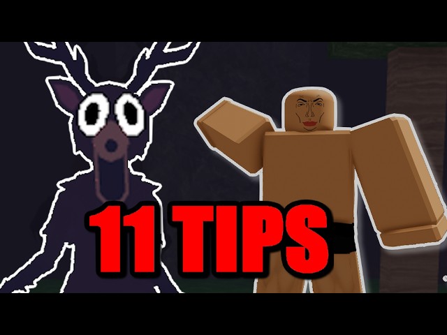 11 Tips YOU NEED TO KNOW in 99 Nights In The Forest (Roblox)