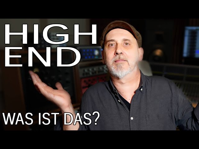 What "High End Audio" actually means