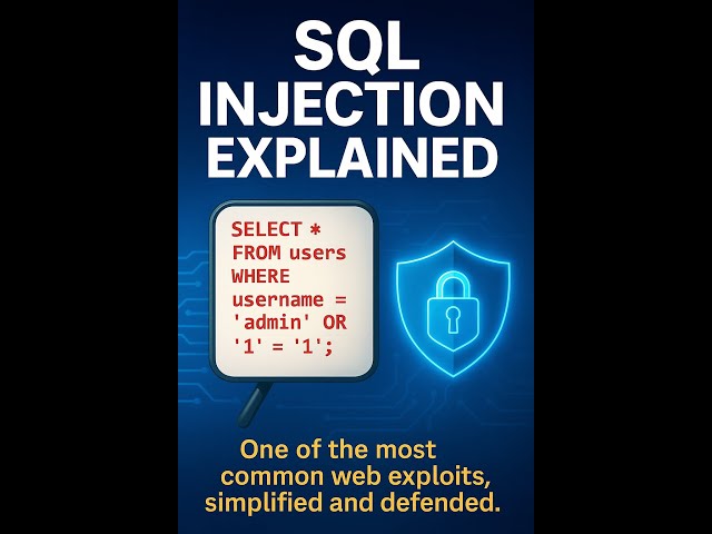 SQL Injection Explained: How Hackers Exploit Websites (and How to Stop Them)