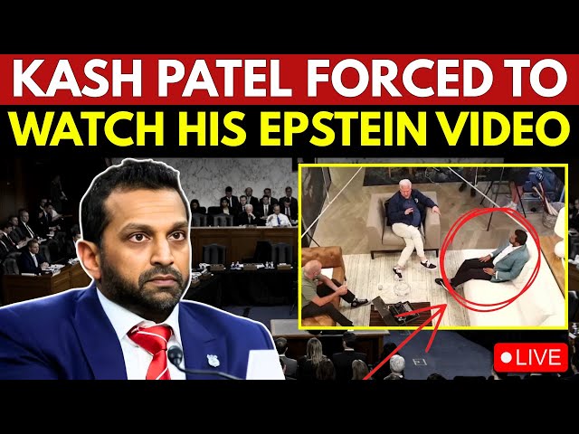 LIVE: Kash Patel Uncensored on Epstein Bombshell & Congressional Turmoil – Trump Updates!