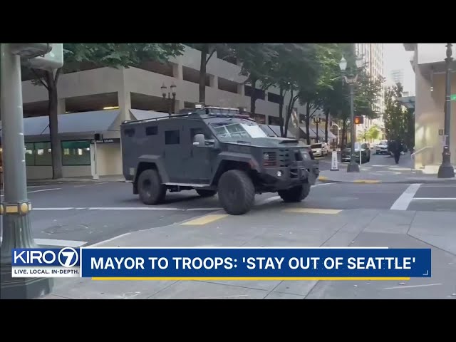 'Stay out of Seattle:' Washington leaders brace for possible federal takeover in Seattle