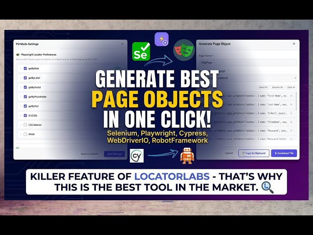 Why LocatorLabs is the Best Locator Generator Tool for Playwright, Selenium, Cypress??