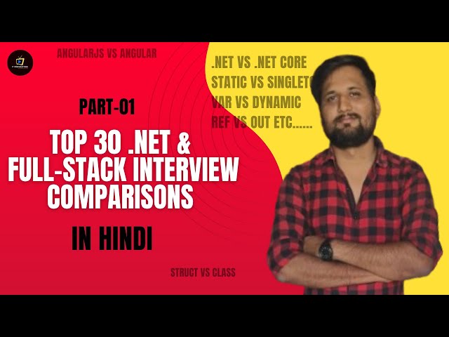 Top 30 Programming Differences Asked in Interviews 2026 | .NET, Angular, SQL