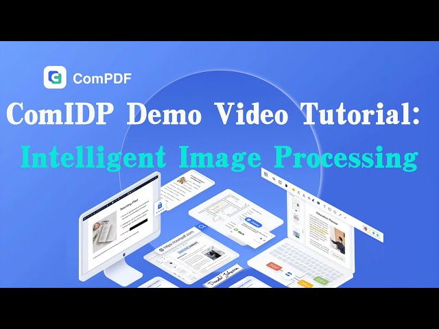 ComIDP Demo Video Tutorial: Intelligent Image Processing