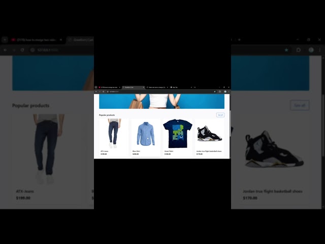 Django eCommerce Project 🔥 | Complete Playlist | Python Django #Shorts #djangoecommerceproject